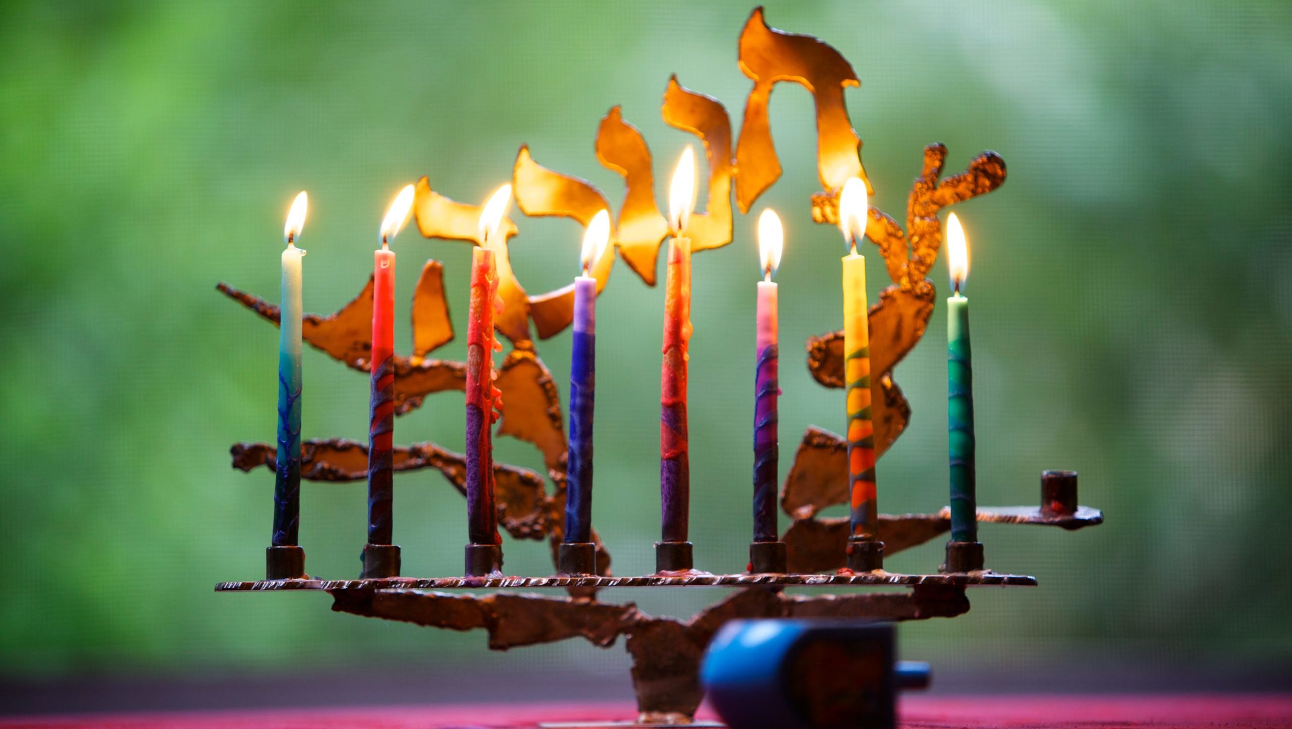 Fully Lit Menorah (URJ)-min