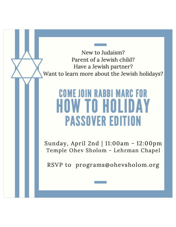 How to Holiday - Passover